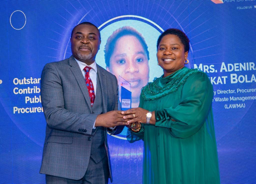 LAWMA’s Head of Procurement Excels at Africa Procurement and Supply Chain Awards 2023