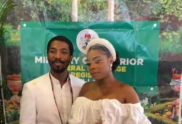 Made Kuti and wife