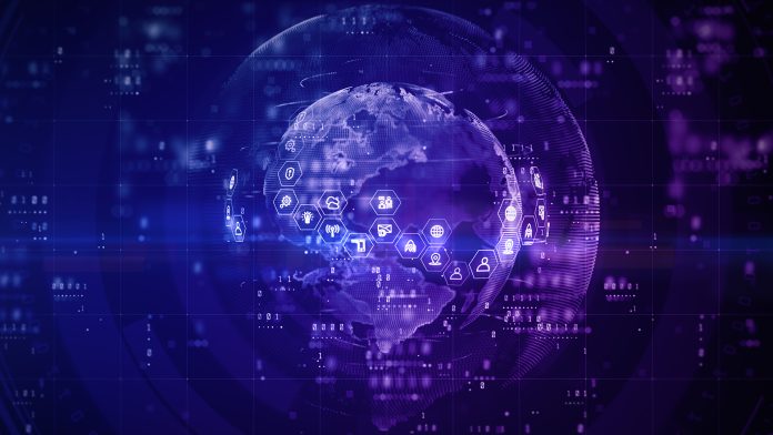 Technology,Network,Digital,Data,Connection,,Cyber,Security,Digital,Data,,Global