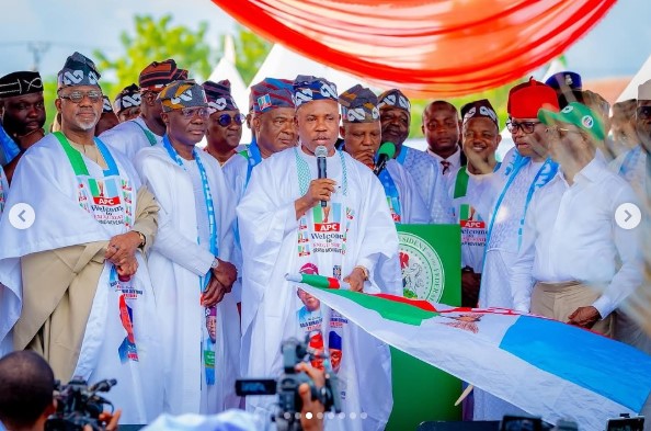 Peter Mbah joins APC