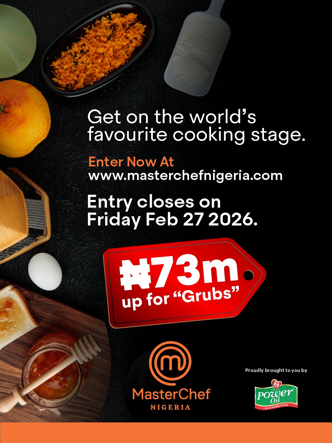 MasterChef Nigeria launches a nationwide search for the country’s best home cook.