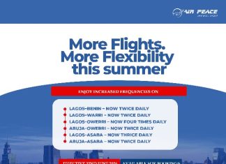 Summer/Winter 2026: Air Peace boosts Domestic Connectivity with increased frequencies and capacity