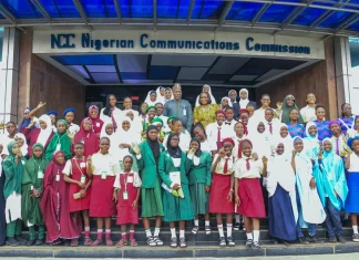 NCC Lauds Ministerial Initiative on Girls ICT Empowerment, Hosts 185 Students on Industry Excursion Tour