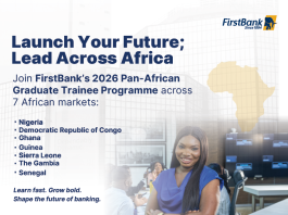 Launch Your Future with FirstBank 2026 Pan-African Graduate Trainee Programme