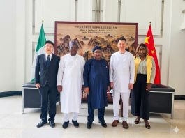 Tegbe Holds Strategic Talks with Chinese Ambassador on Expanding Nigeria-China Cooperation in Power, Infrastructure and Industrial Development.