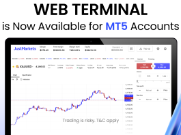 JustMarkets launches browser-based Web Terminal for MT5 users