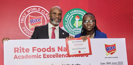 FG, JAMB Commends Rite Foods for Awarding ₦35 Million Scholarships to Top UTME Students