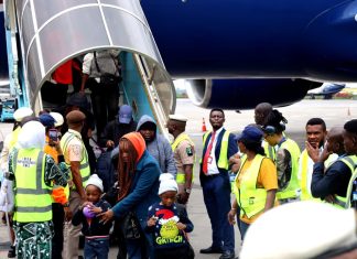 Air Peace evacuates another 308 Nigerians from South Africa, concludes operations
