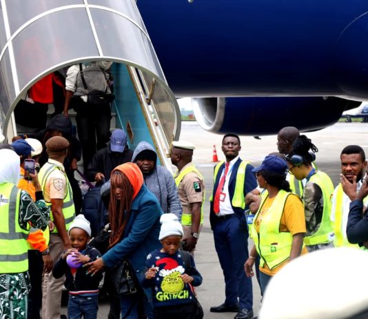 Air Peace evacuates another 308 Nigerians from South Africa, concludes operations