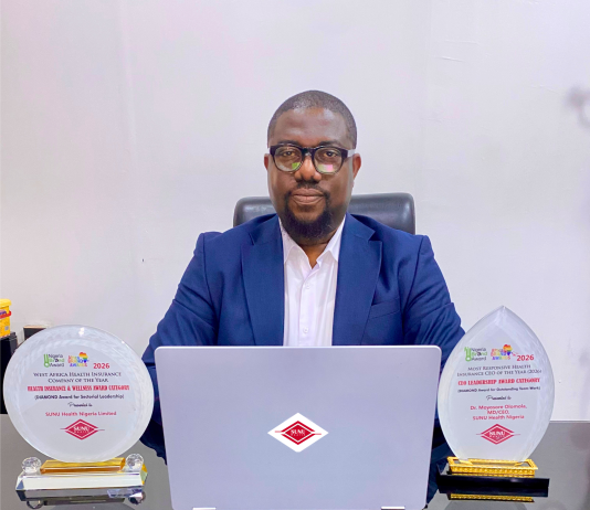 SUNU Health HMO CEO and Company receive Prestigious Awards at Africa Brand Awards 2026