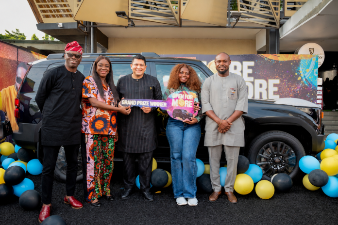 Guinness NCP Grand Prize Celebration with the winner
