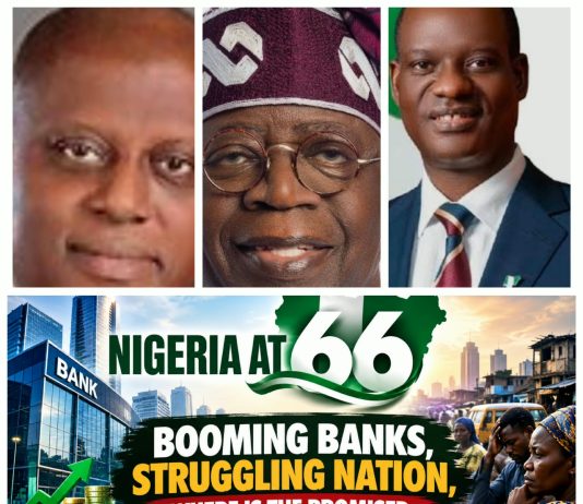 Feature- Nigeria @66: Booming Banks, Struggling Nation, Where Is the Promised Prosperity?